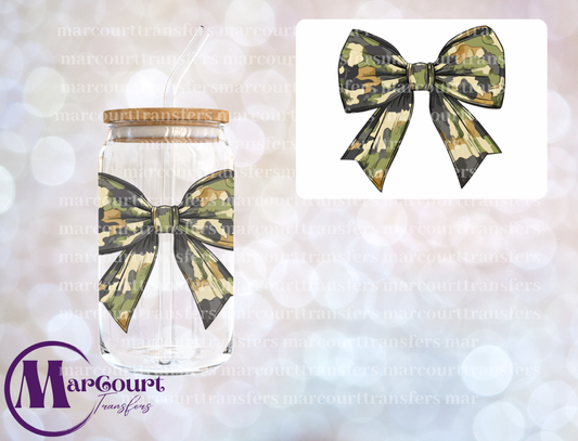 CAMO 2 BOW-DECAL-UV DTF CUP WRAP