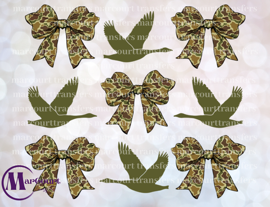 CAMO DUCKS AND BOWS ELEMENTS 2