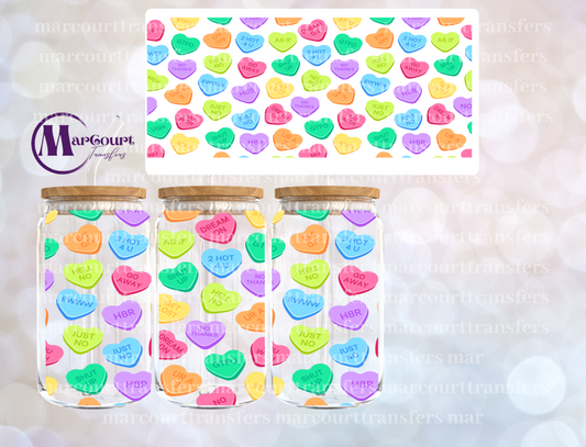 CANDY HEARTS 2-16 0Z-UV DTF CUP WRAP