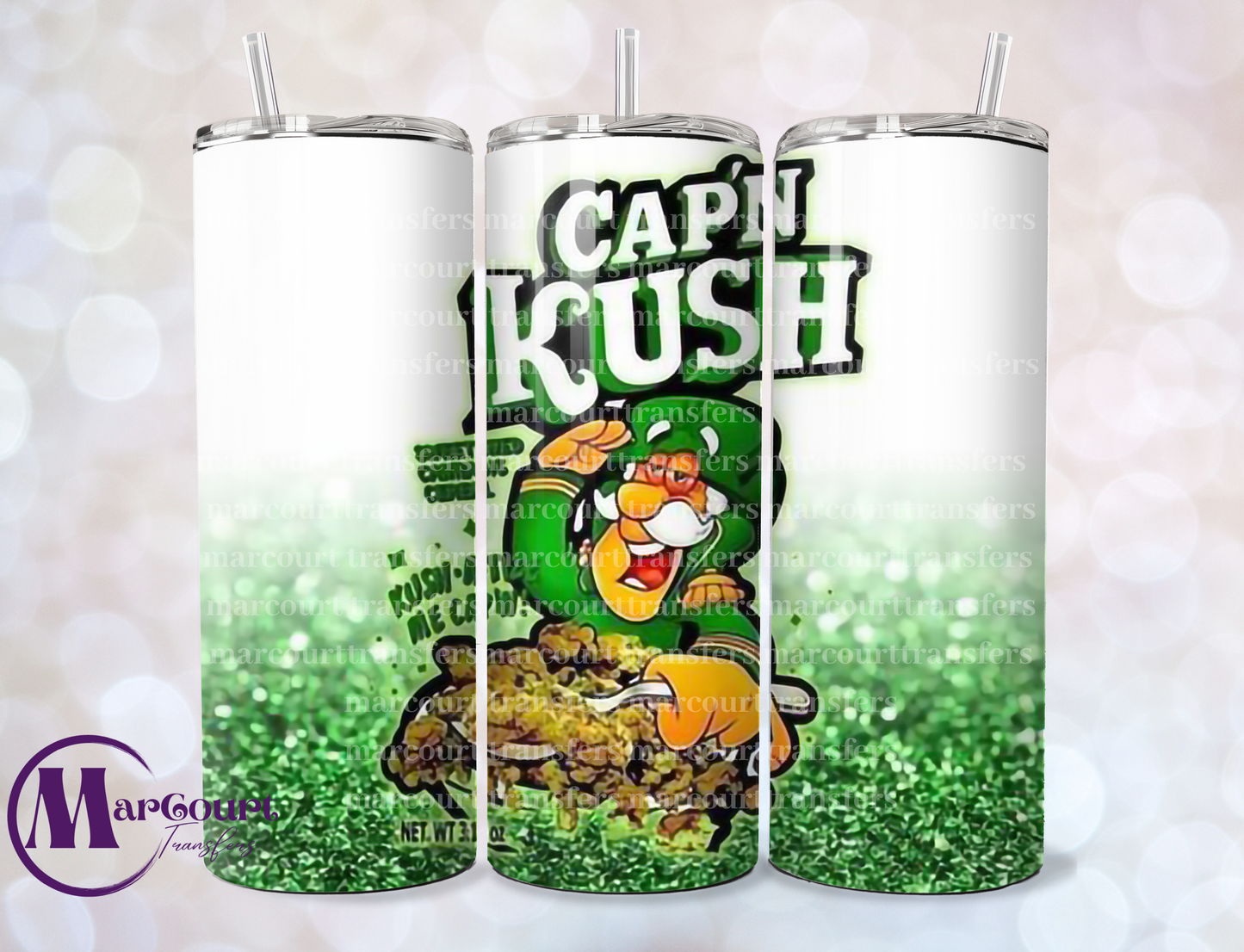 CAPN CUSH-SKINNY TUMBLER TRANSFER