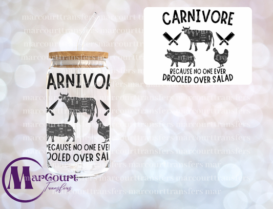 CARNIVORE-DECAL-UV DTF CUP WRAP