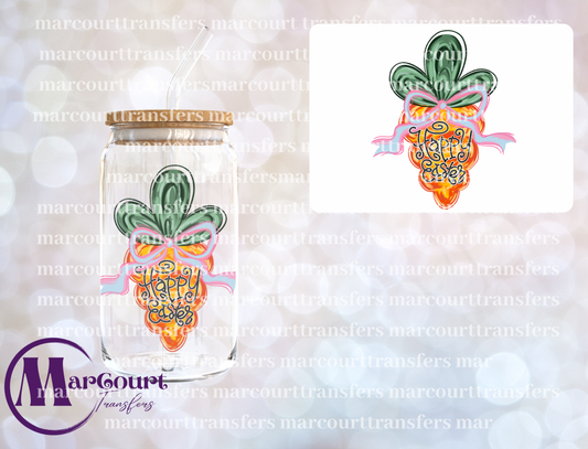 CARROT WATERCOLOR-DECAL-UV DTF CUP WRAP