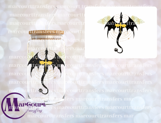 CELETRIAL DRAGON-DECAL-UV DTF CUP WRAP