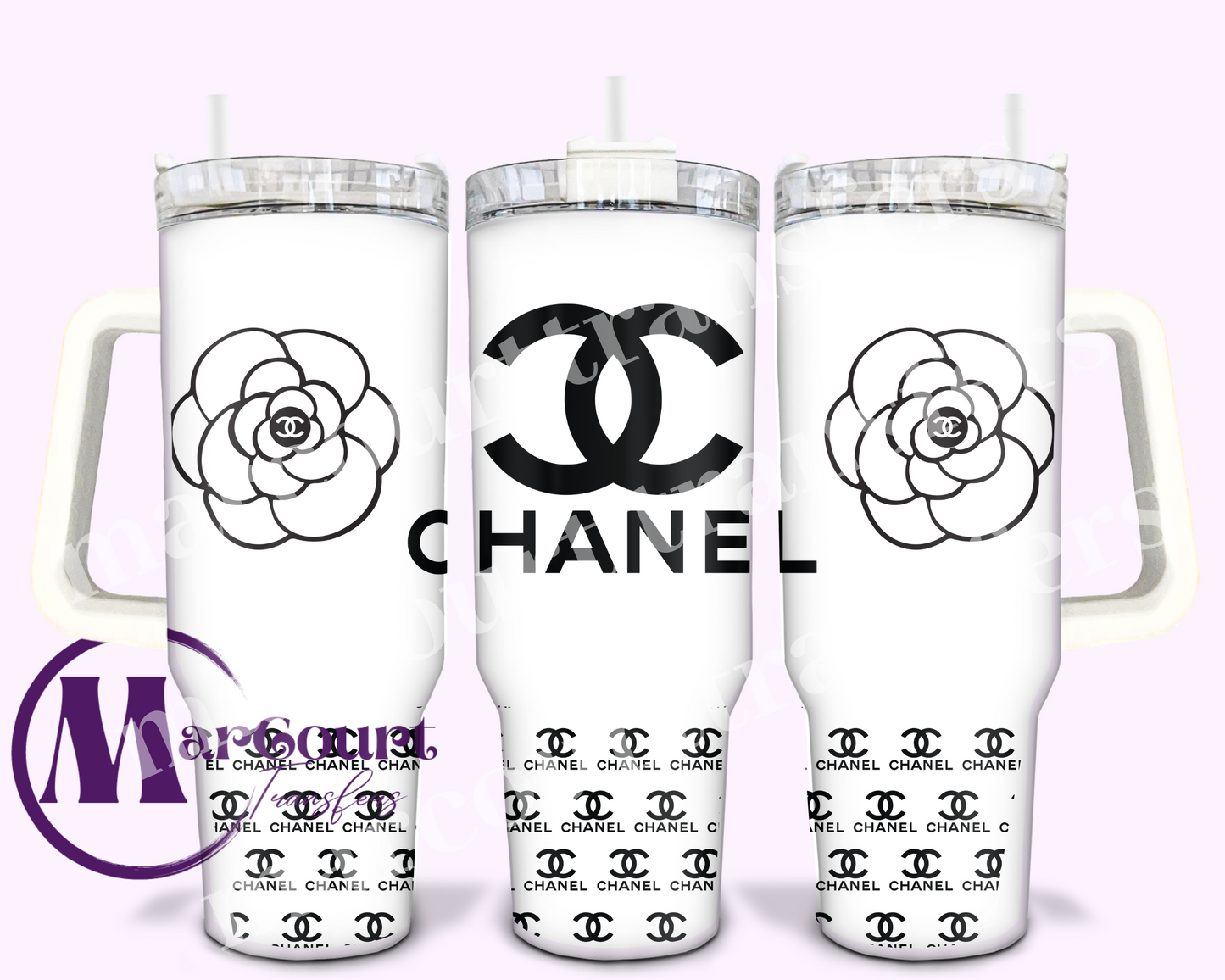 CHANEL DUPE-40 0Z-UV DTF CUP WRAP