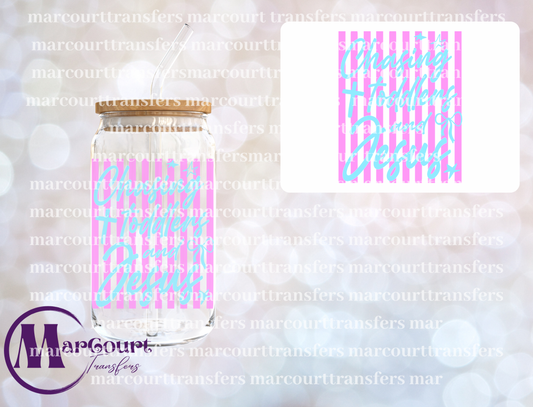 CHASING TODDLERS AND JESUS-DECAL-UV DTF CUP WRAP
