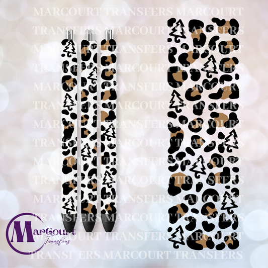 CHEETAH CHRISTMAS PEN-UV PEN WRAP