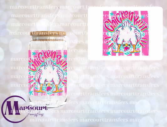 CHICKEN BUTT-UV DTF CUP WRAP
