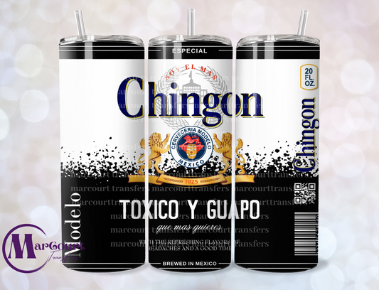 CHINGON-SKINNY TUMBLER TRANSFER