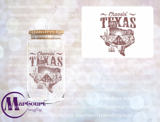 CHOOSIN TEXAS-UV DTF CUP WRAP