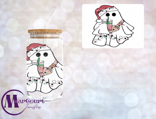 CHRISTMAS GHOST-UV DTF CUP WRAP