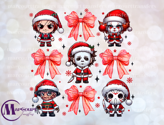 CHRISTMAS HORROR COQUETTE ELEMENTS