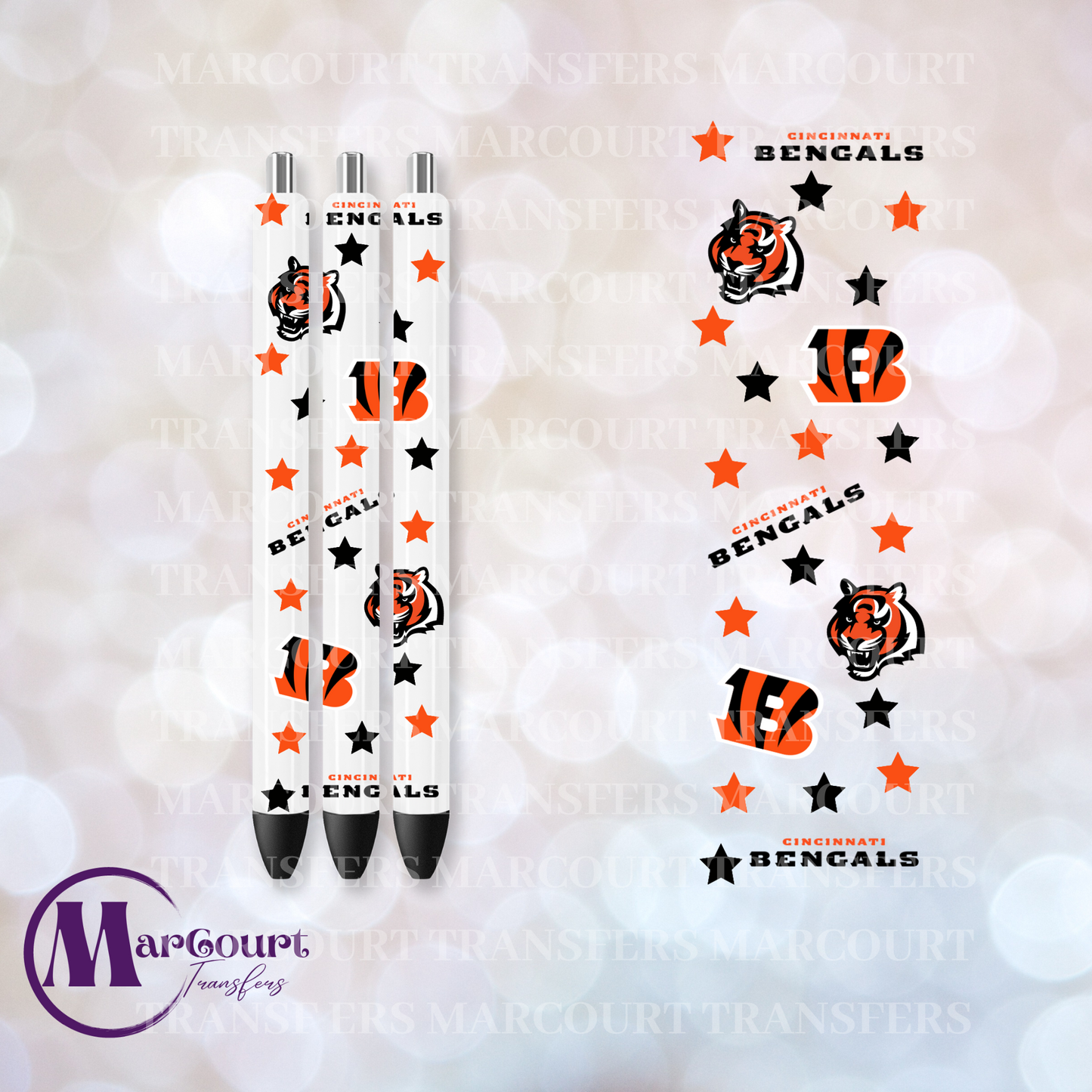 CINCINNATI BENGALS PEN- UV PEN WRAP