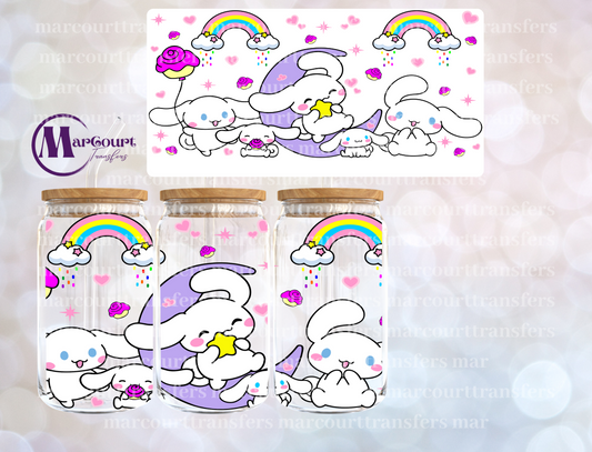 CINNAMOROLL RAINBOW-16 0Z-UV DTF CUP WRAP