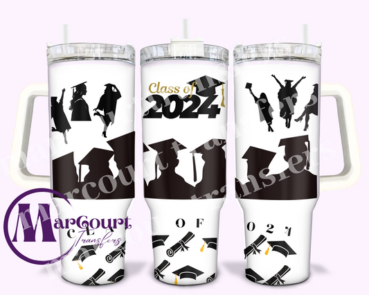 CLASS OF 2024 (FEMALE)-40 0Z-UV DTF CUP WRAP