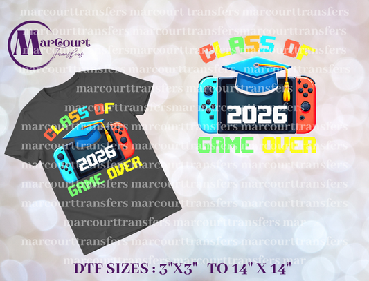 DTF-CLASS OF 2026 GAME OVER