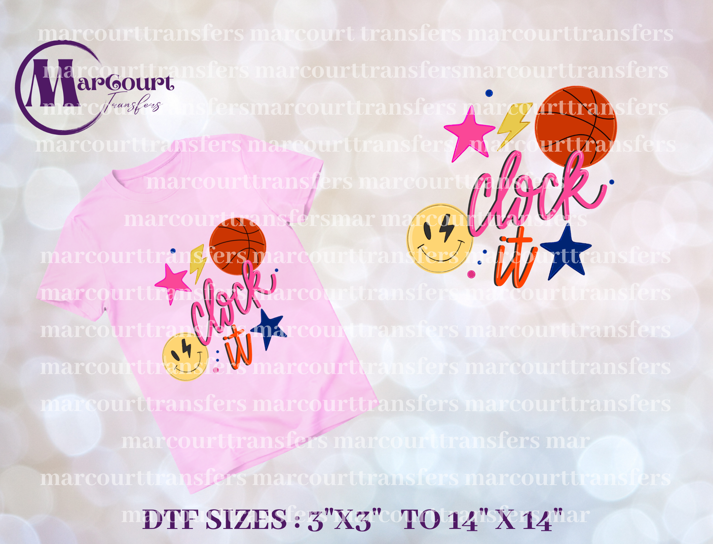 DTF-CLOCK IT SOPHIE
