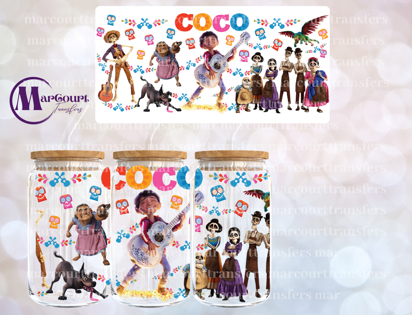 COCO-16 0Z-UV DTF CUP WRAP