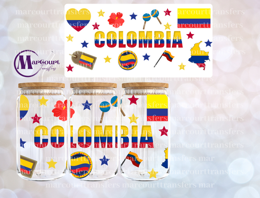 COLOMBIA-16 0Z-UV DTF CUP WRAP