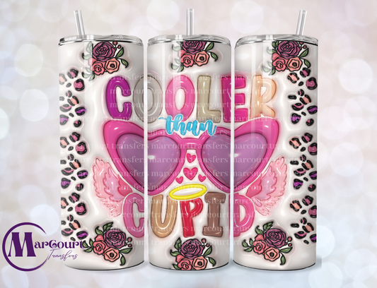 COOLER THAN CUPID-SKINNY TUMBLER TRANSFER