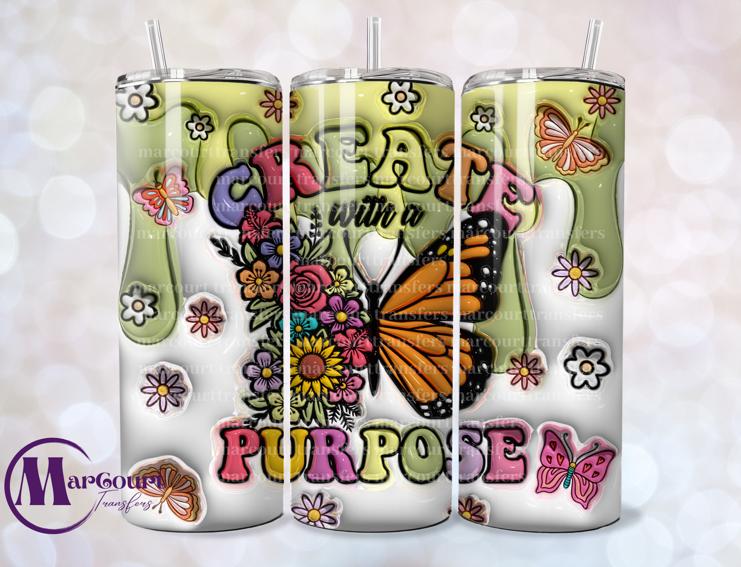 CREATE WITH A PURPOSE-SKINNY TUMBLER TRANSFER