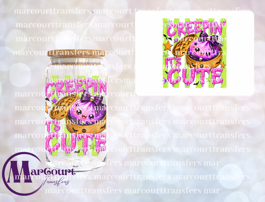CREEPIN IT'S CUTE-UV DTF CUP WRAP