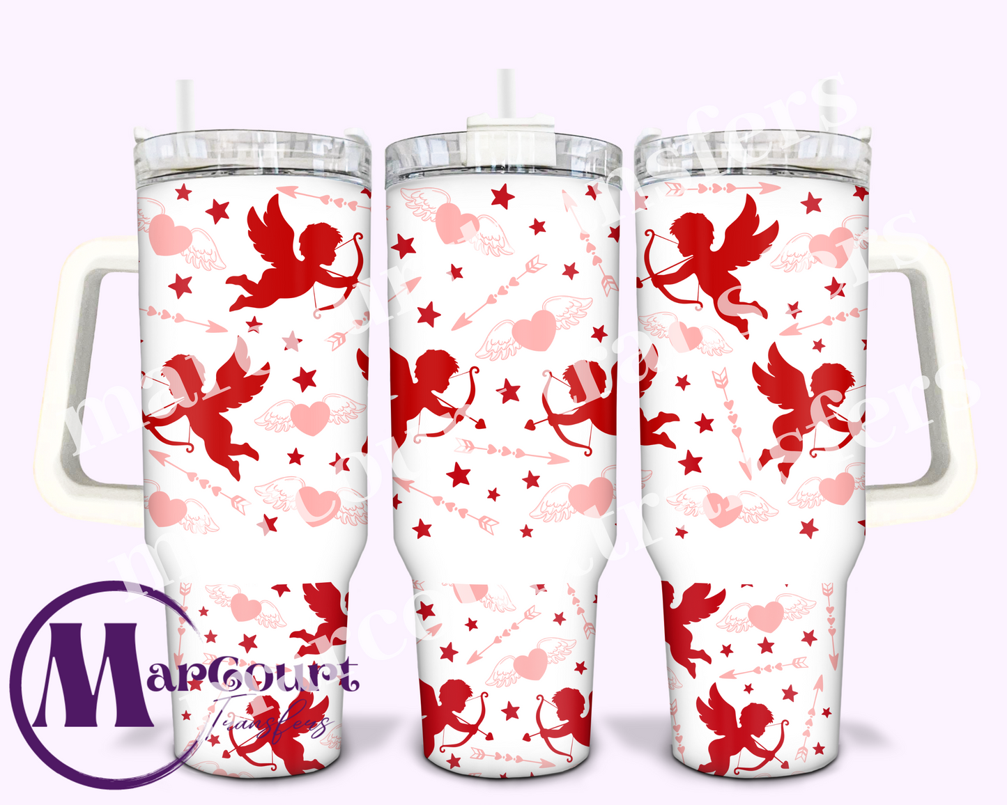 CUPID VALENTINE-40 0Z-UV DTF CUP WRAP