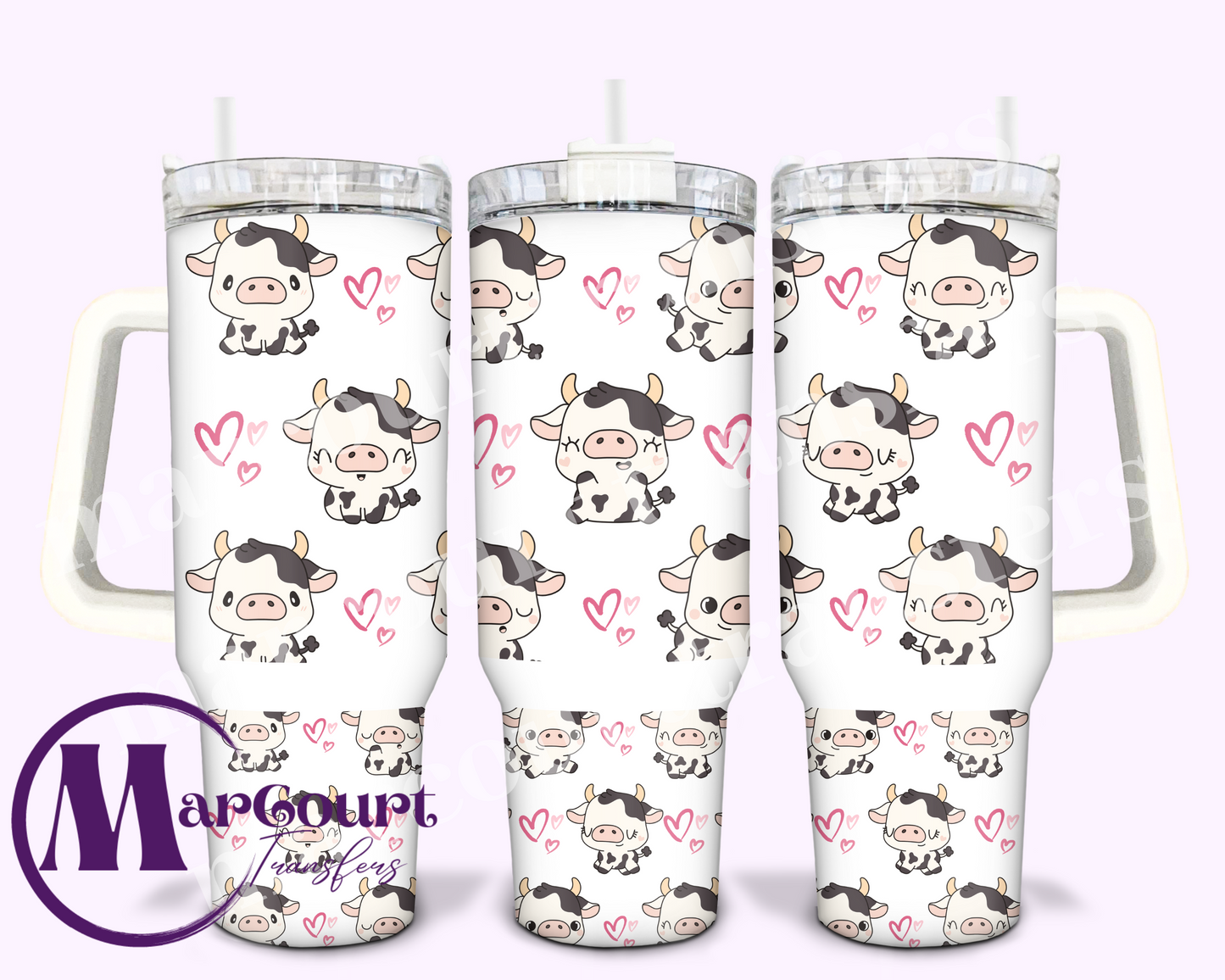 CUTE COWS-40 0Z-UV DTF CUP WRAP