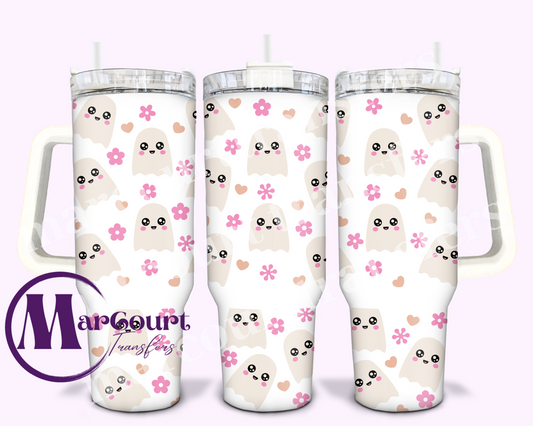 CUTE GHOSTS-40 0Z-UV DTF CUP WRAP