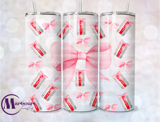 DIET COKE COQUETTE-20 OZ-UV DTF CUP WRAP