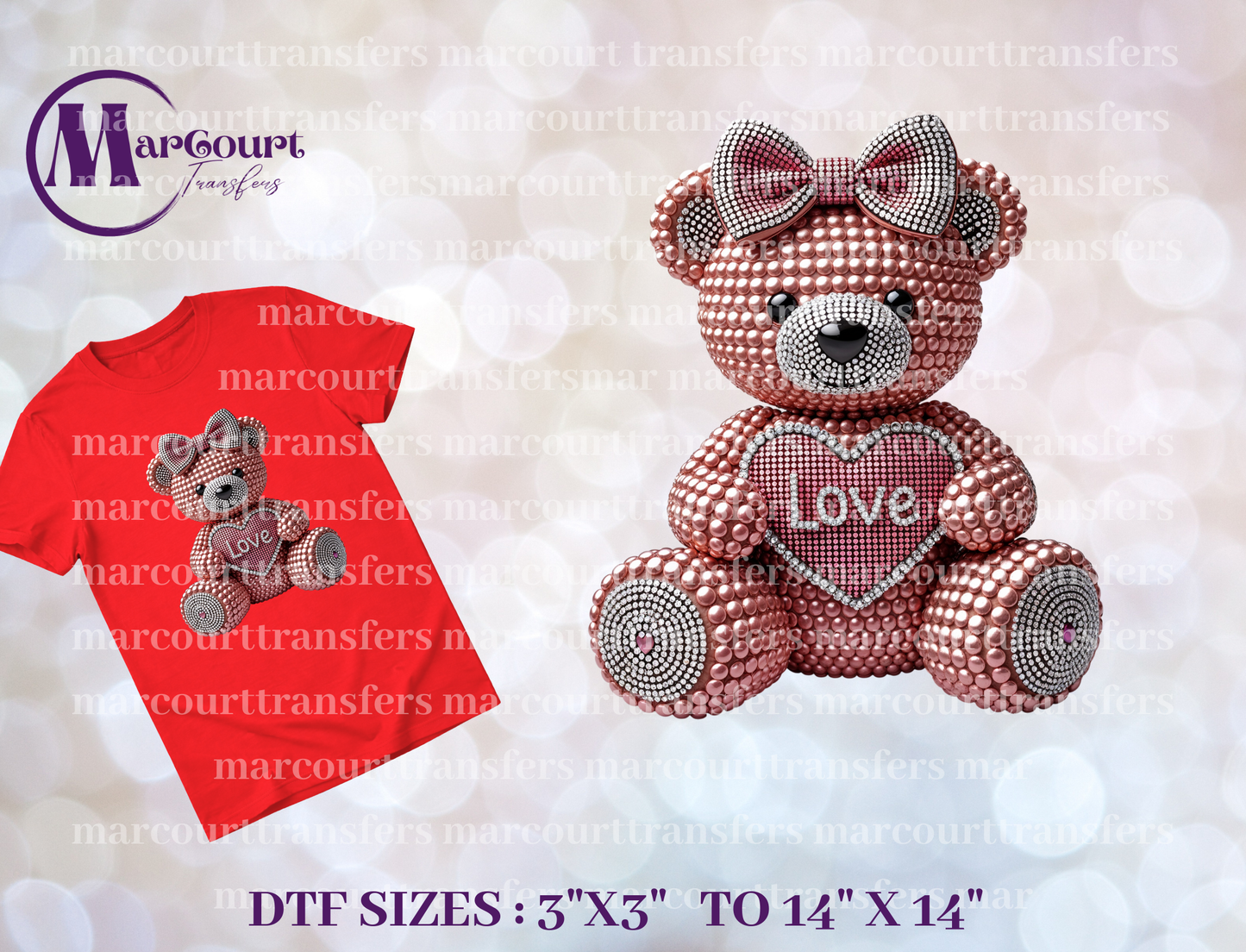 DTF-LOVE BEAR