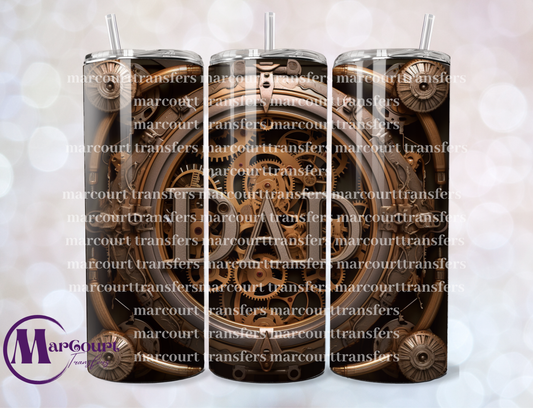 DAD 2-SKINNY TUMBLER TRANSFER (SUBLIMATION)
