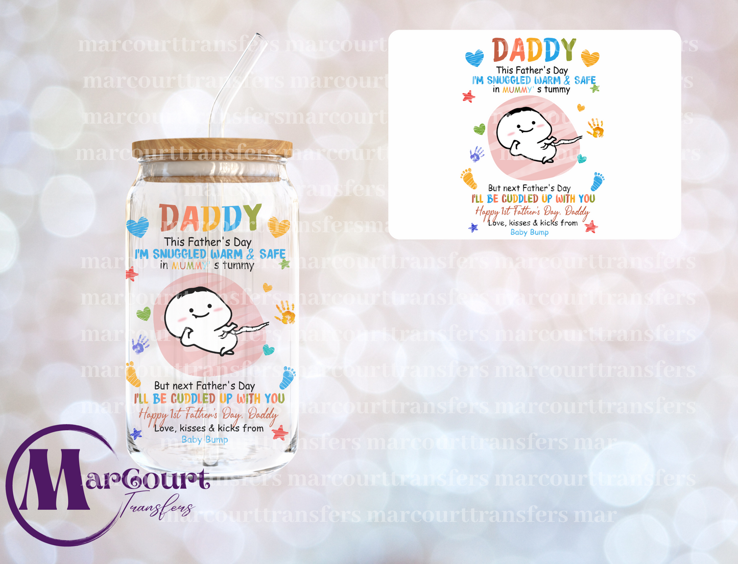 DADDY-DECAL-UV DTF CUP WRAP