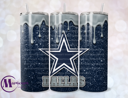 DALLAS COWBOYS-SKINNY TUMBLER TRANSFER