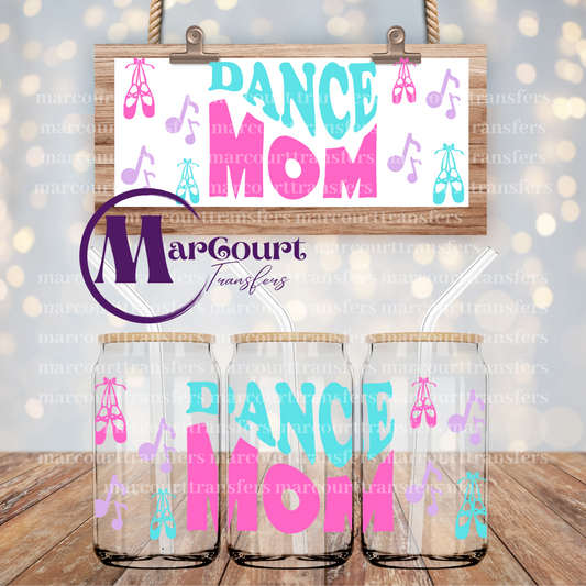 DANCE MOM-16 0Z-UV DTF CUP WRAP