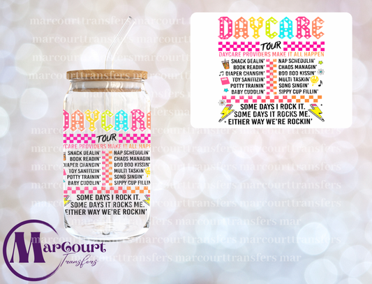 DAYCARE TOUR -UV DTF CUP WRAP