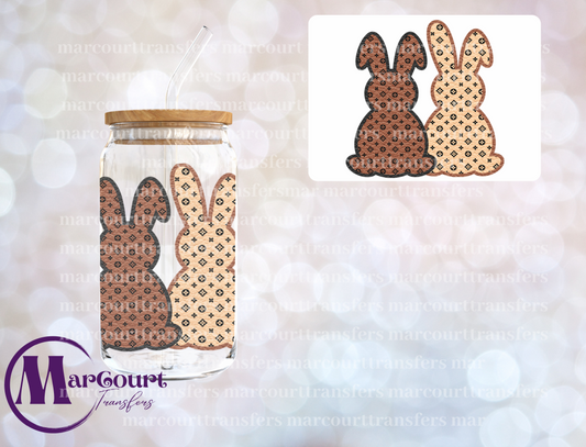 DESIGNER BUNNIES-DECAL-UV DTF CUP WRAP