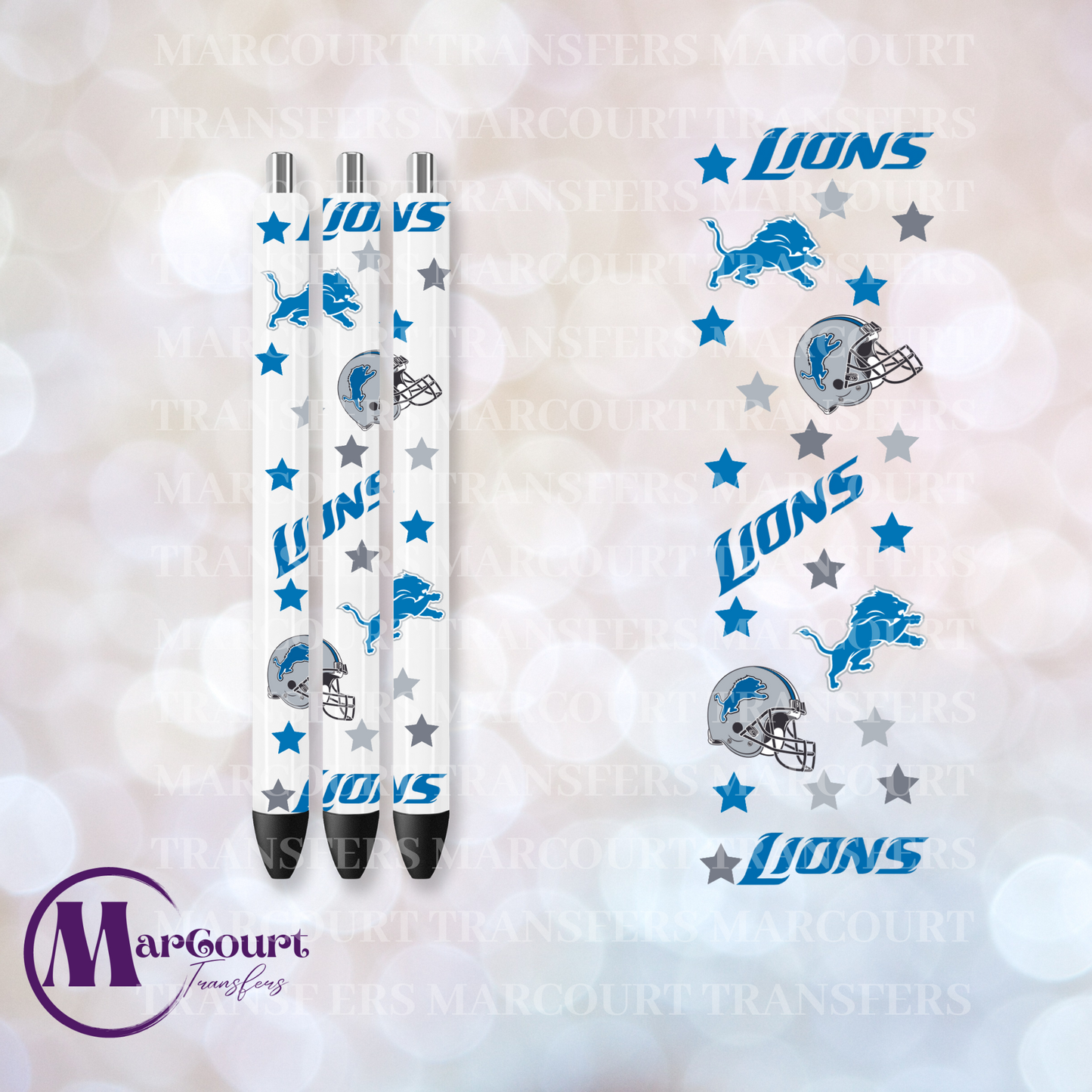 DETROIT LIONS-UV PEN WRAP