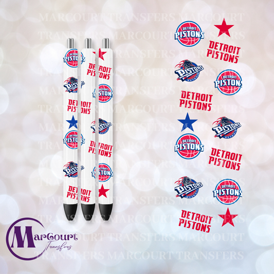 DETROIT PISTON PEN-UV PEN WRAP