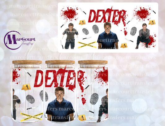 DEXTER-16 0Z-UV DTF CUP WRAP