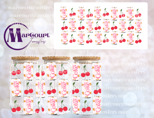DIET SODA-16 0Z-UV DTF CUP WRAP
