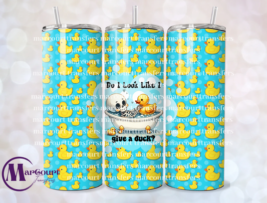 DO I LOOK LIKE I GIVE A DUCK-20 OZ-UV DTF CUP WRAP