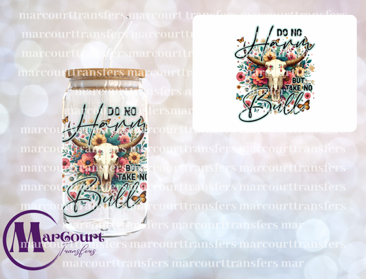 DO NO HARM-DECAL-UV DTF CUP WRAP