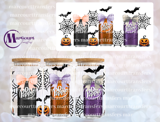DR PEPPER HALLOWEEN-16 0Z-UV DTF CUP WRAP
