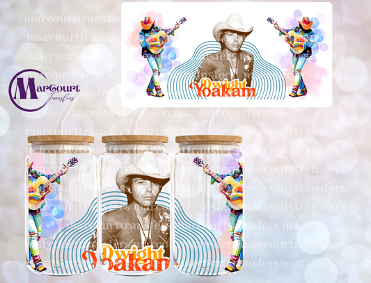 DWIGHT YOAKHAM 2-16 0Z-UV DTF CUP WRAP