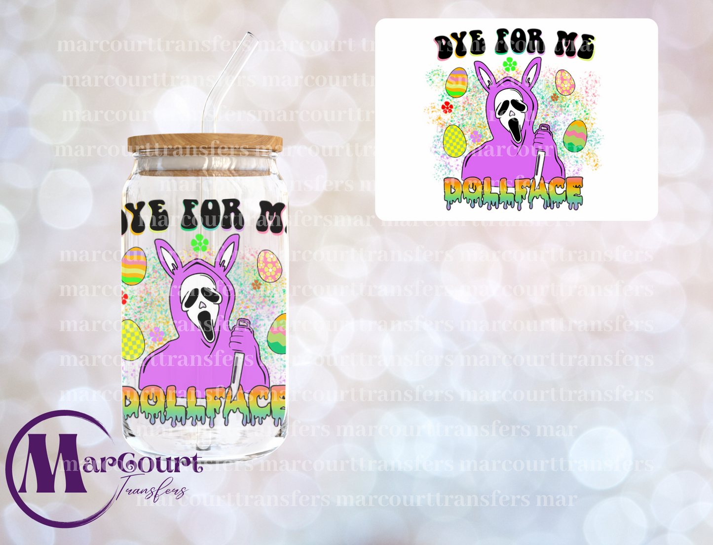 DYE FOR ME DOLLFACE-UV DTF CUP WRAP