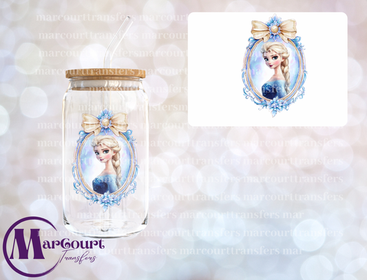 ELSA MIRROR -DECAL-UV DTF CUP WRAP