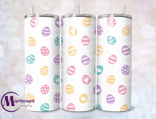 EASTER EGGS-20 OZ-UV DTF CUP WRAP