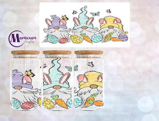 EASTER GNOMES-16 0Z-UV DTF CUP WRAP