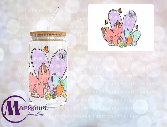 EASTER HEARTS-UV DTF CUP WRAP