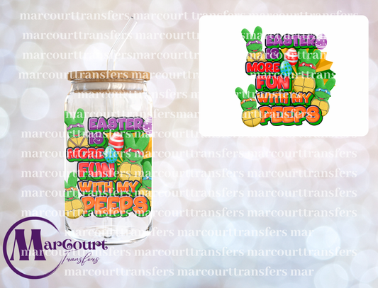 DTF-EASTER IS MORE FUN WITH MY PEEPS TEENAGE MUTANT NINJA TURTLES